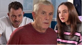 Jack Osborne from Hollyoaks is devastated when his teenage granddaughter Frankie accuses him of something shocking.