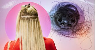 Your hair extensions could have been retrieved from a drain.