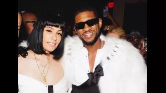 Usher ties the knot in Vegas after an amazing Super Bowl show.