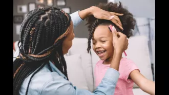 A hair salon for non-Black adoptive parents to learn how to style their Black children's hair.