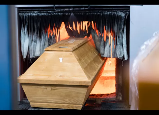 A woman unexpectedly revived while being transported in a hearse to her own cremation.