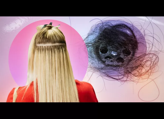 Your hair extensions could have been retrieved from a drain.