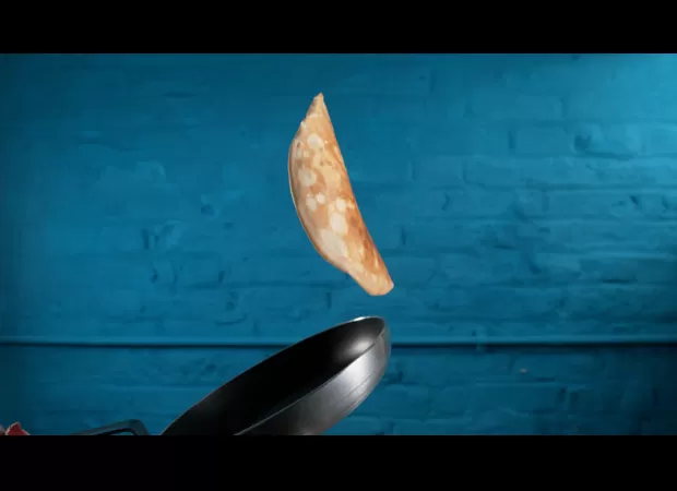 Celebrate Shrove Tuesday with the ultimate dessert: the pancake sex position.