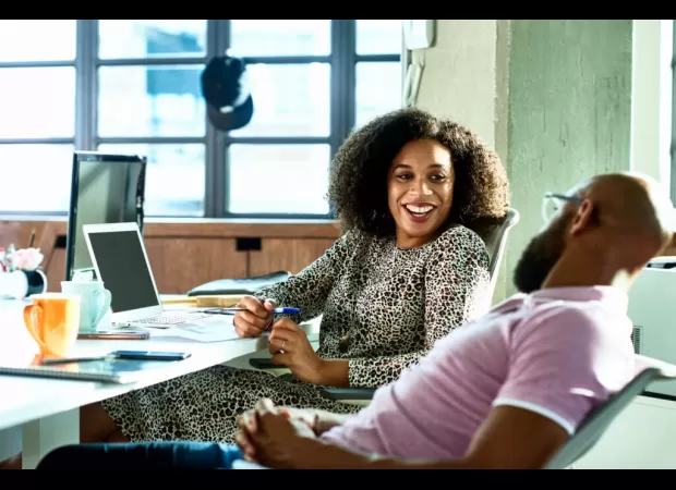 Valentine's Day is causing love to blossom in the workplace for Black American workers.