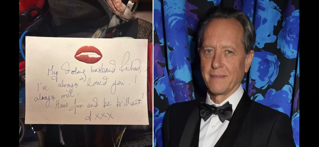 Richard E Grant's fans are in tears after reading his emotional letter from his deceased wife.