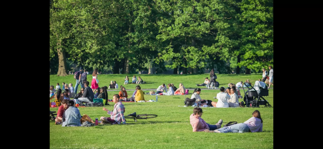 UK weather to reach temperatures higher than popular Greek holiday destination Corfu due to influx of warm air from subtropical regions.