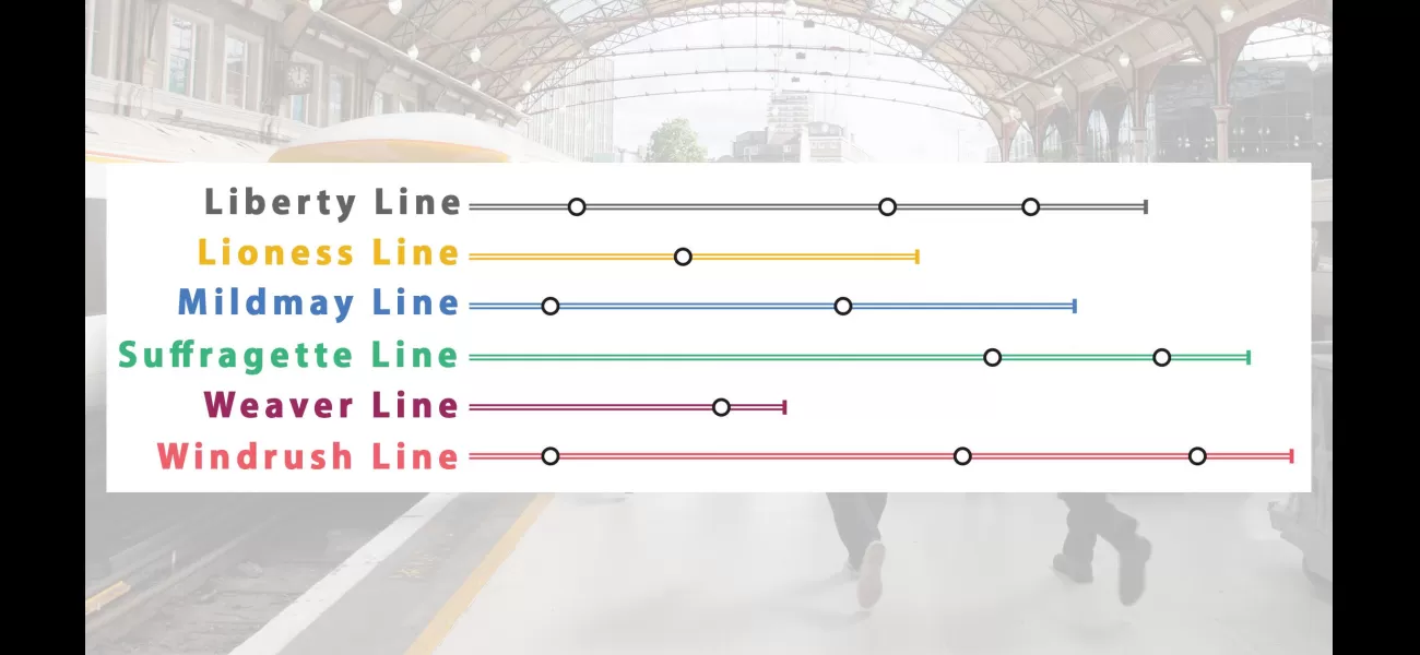 The article explains the reason for the new names of London Overground lines and changes to the Tube map.