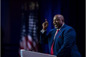 NC Lt. Gov. Mark Robinson suggests transgender individuals use bathrooms outside.