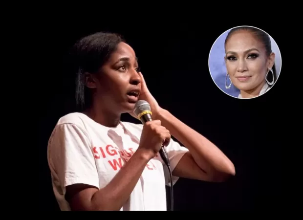 Ayo Edebiri apologized to Jennifer Lopez after making fun of her career, becoming emotional during the apology.