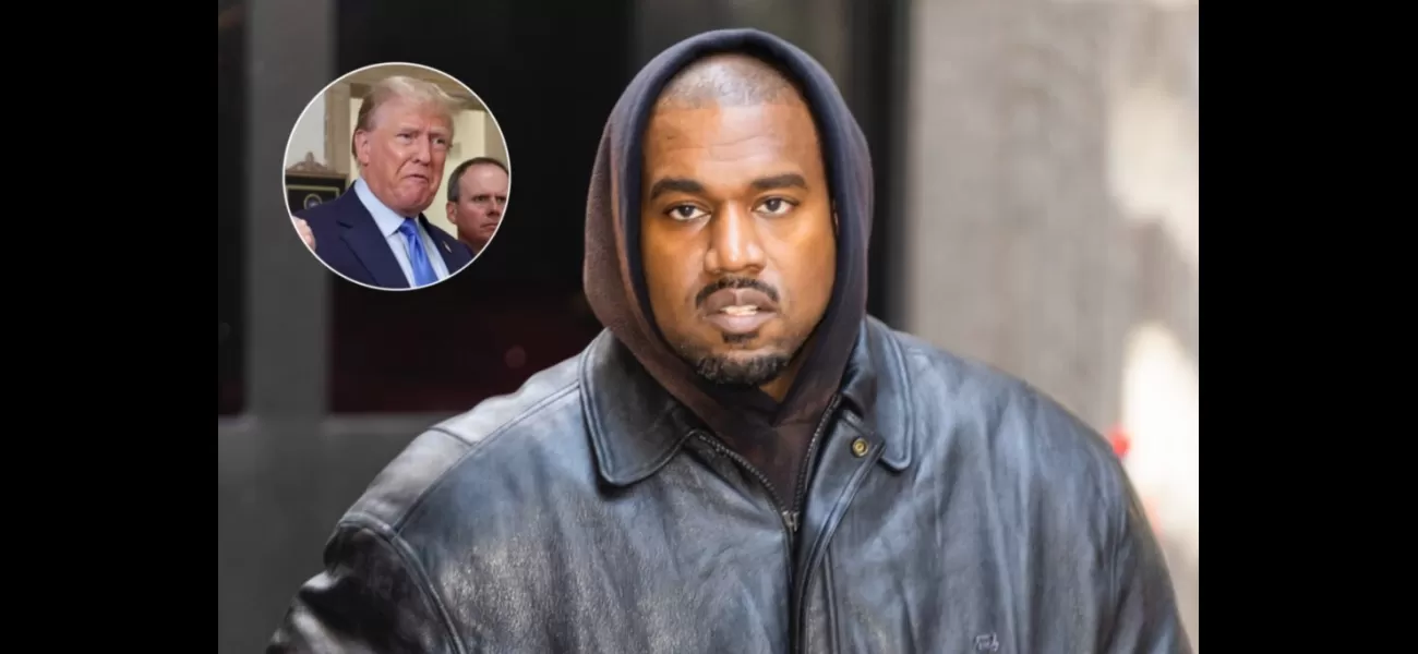 Kanye West publicly supports Donald Trump, despite previous conflict.