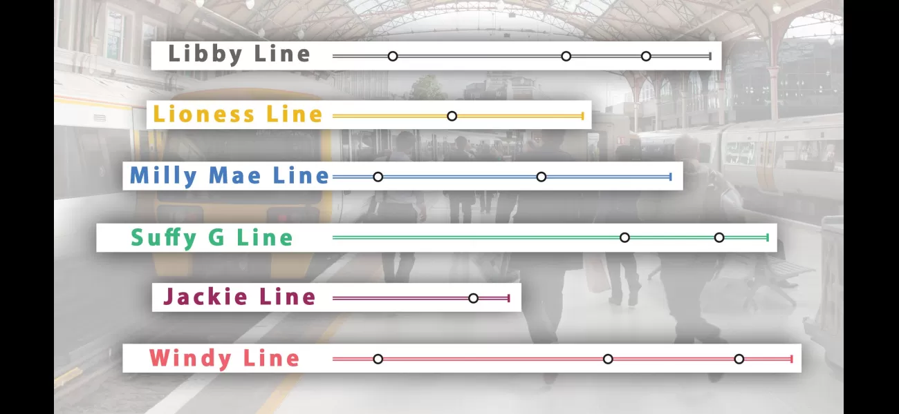 People are creating nicknames for the new London Overground lines.