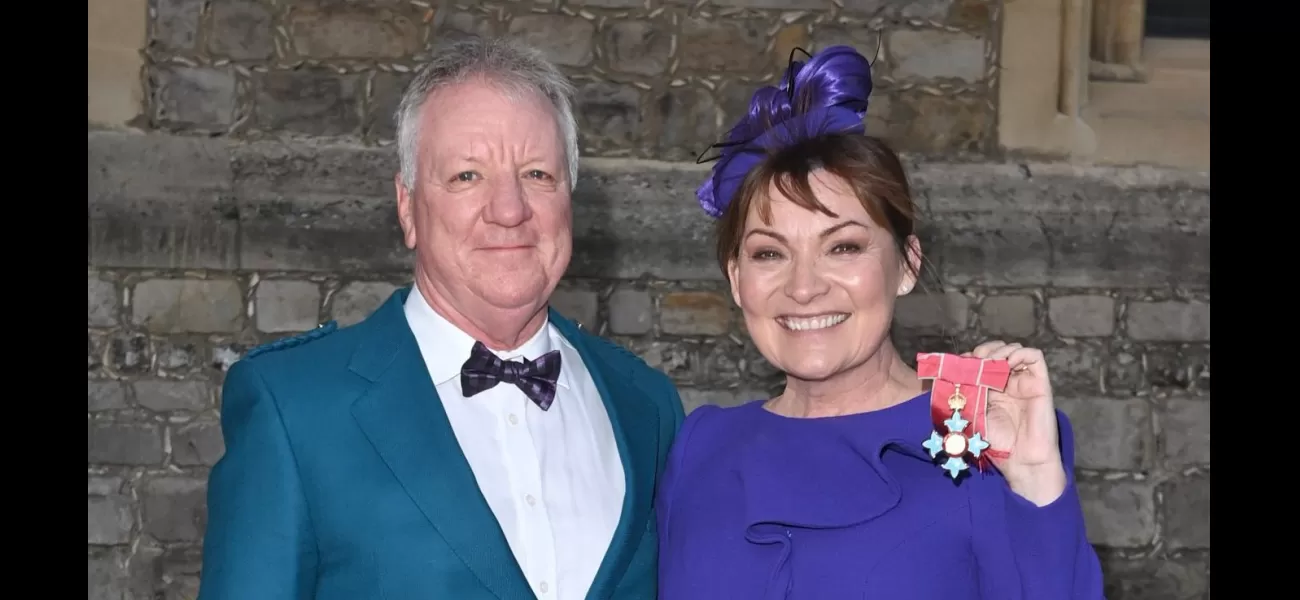Lorraine Kelly confessed a big secret to her husband about her fears of having an affair.