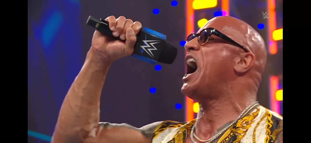 Dwayne Johnson criticizes WWE fans in a harsh outburst.