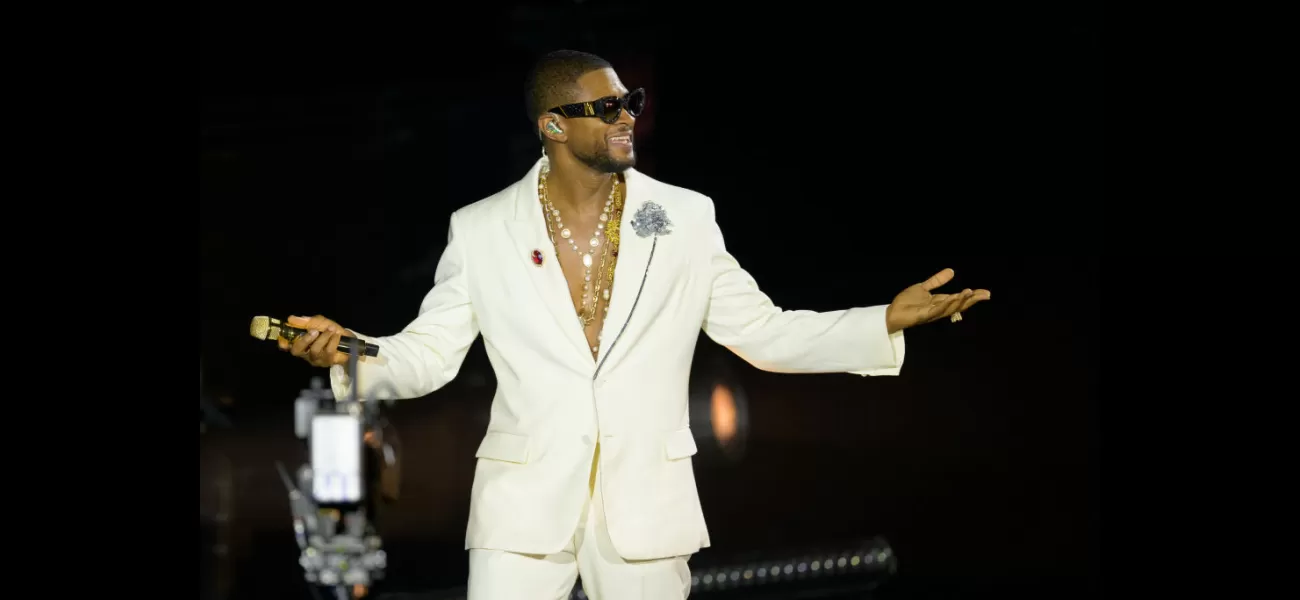 Usher recognized for promoting Atlanta and bringing the Super Bowl to the city in 2024.