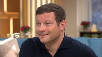 Dermot O'Leary and his co-star on This Morning disagree on maternity pay.