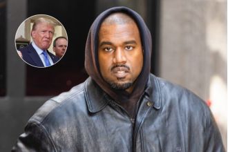 Kanye West publicly supports Donald Trump, despite previous conflict.