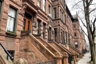 Brooklyn tragedy as elderly woman killed by falling bricks while shoveling snow.