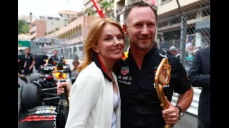 Christian Horner, Geri Halliwell's husband, accused of sending inappropriate messages.