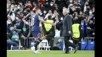 Real Madrid manager Carlo Ancelotti responds to Kylian Mbappe's potential transfer in a public statement.