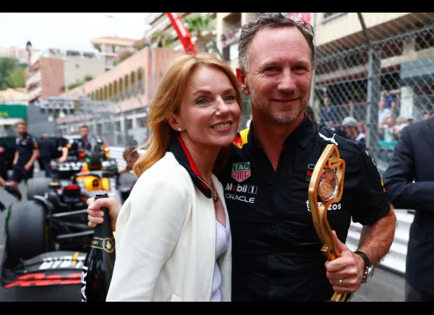 Christian Horner, Geri Halliwell's husband, accused of sending inappropriate messages.