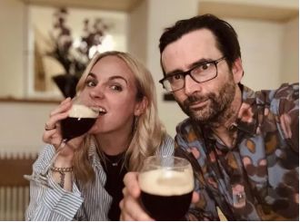 David Tennant doubted that his wife was the ideal match for him.