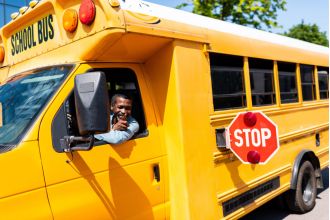 Bus driver in Kentucky purchases pajamas for 3rd grader so they can join in on Pajama Day at school.