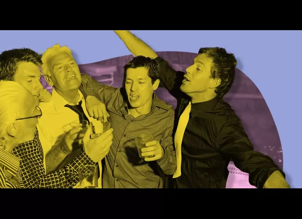 Avoid your friend's bachelor party by making excuses and suggesting alternative activities like going out for dinner or playing golf.