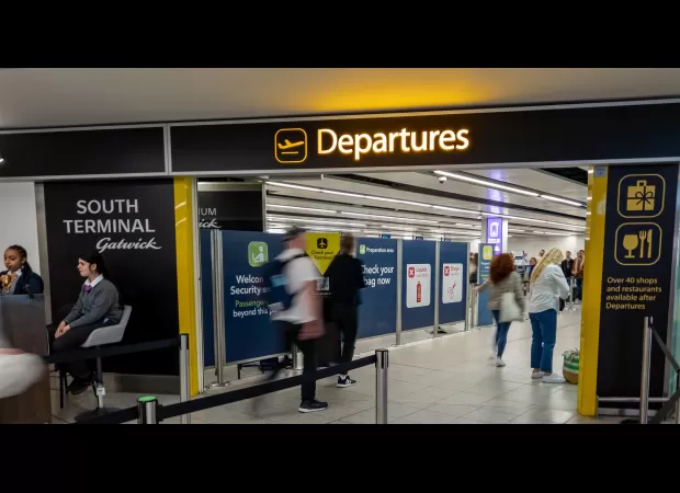 A person almost flew to Denmark without a passport or ticket and was detained.