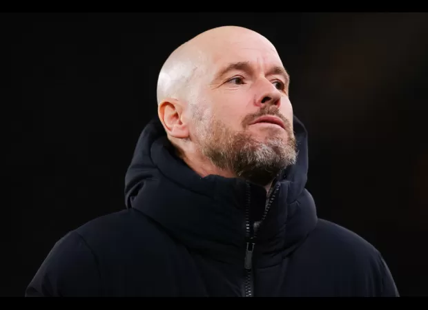 Erik ten Hag criticizes Man Utd players for poor finishing and discusses his substitutions during Luton Town game.