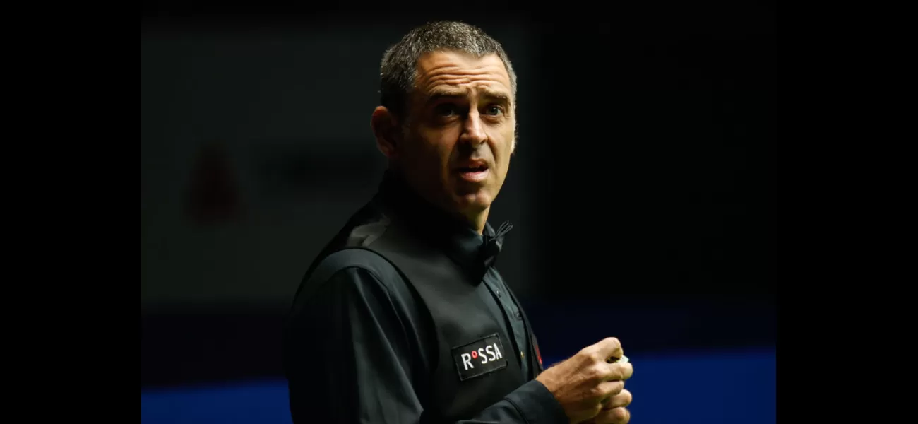 Selby confident in his abilities despite facing snooker legend O'Sullivan.