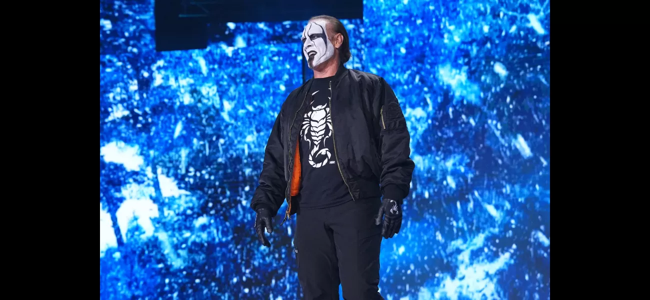 WWE has reportedly barred a retired wrestler, Sting, from appearing at his retirement match for rival company AEW.