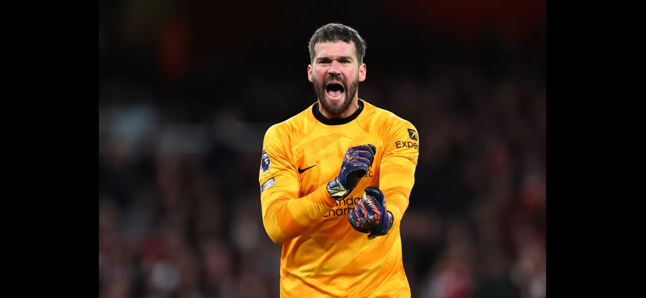 Brazil's manager confirms that Liverpool's Alisson will not be available for the upcoming match against Manchester City due to injury.