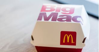 Man who got a piece of cheese lodged in his throat from a Big Mac at McDonald's continues to patronize the fast food chain.
