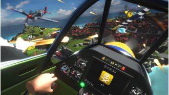 Ultrawings 2 is a fun flight simulator that takes a more lighthearted approach.