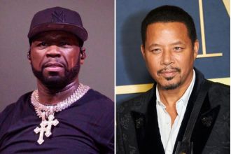 Rapper 50 Cent supports Terrence Howard's fight for better salary.