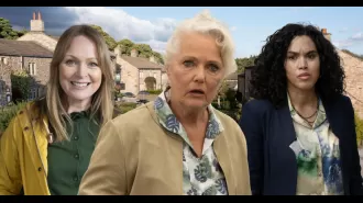 Upcoming Emmerdale episode - Mary Goskirk faces trouble when Suzy Merton and Vanessa Woodfield have a tense interaction.