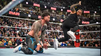 Jey Uso, a WWE wrestler, was denied a significant title victory in a heartbreaking turn of events.