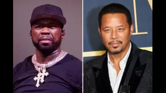 Rapper 50 Cent supports Terrence Howard's fight for better salary.