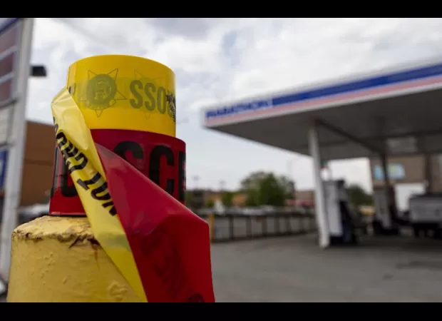 Two men nabbed in Duluth for bogus gas station heist prank.