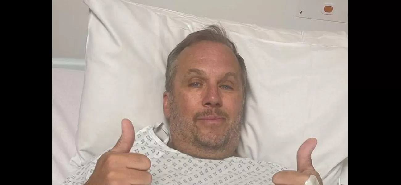 Emmerdale star Dean Andrews is relieved and grateful to have successfully undergone surgery for an unknown health issue.