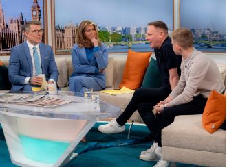 Antony Cotton was annoyed by the questions asked by Kate Garraway during an uncomfortable interview on Good Morning Britain.