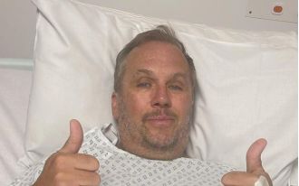 Emmerdale star Dean Andrews is relieved and grateful to have successfully undergone surgery for an unknown health issue.