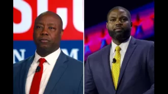 The names of Tim Scott and Byron Donalds have been mentioned as possible running mates for former President Trump.