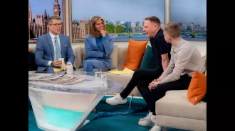 Antony Cotton was annoyed by the questions asked by Kate Garraway during an uncomfortable interview on Good Morning Britain.