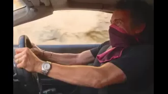 Richard Hammond was put at risk during a dangerous stunt on The Grand Tour that has been criticized for being staged.