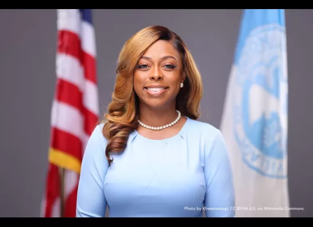 Mayor of Illinois accused of using tactics similar to infamous drug kingpin Nino Brown to gain support for her campaign.