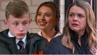 Coronation Street releases sneak peek videos revealing a resident's suspension and a big comeback causing chaos on the cobbles.