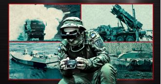 Ukraine's arsenal includes advanced weapons such as precision missiles, sea drones, and British tanks, all aimed at combating Putin.