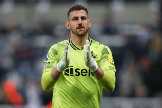 Newcastle's goalkeeper Martin Dubravka will not play against Arsenal.