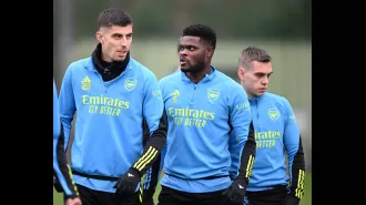 Arsenal's Thomas Partey prepares for match against Newcastle while dealing with Gabriel Jesus injury news.